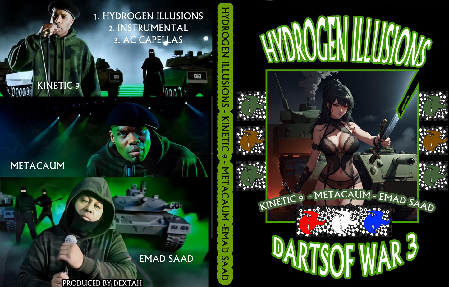 Hydrogen Illusions Audio CD in Dvd Case