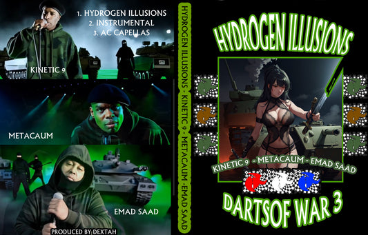 Hydrogen Illusions Audio CD in Dvd Case