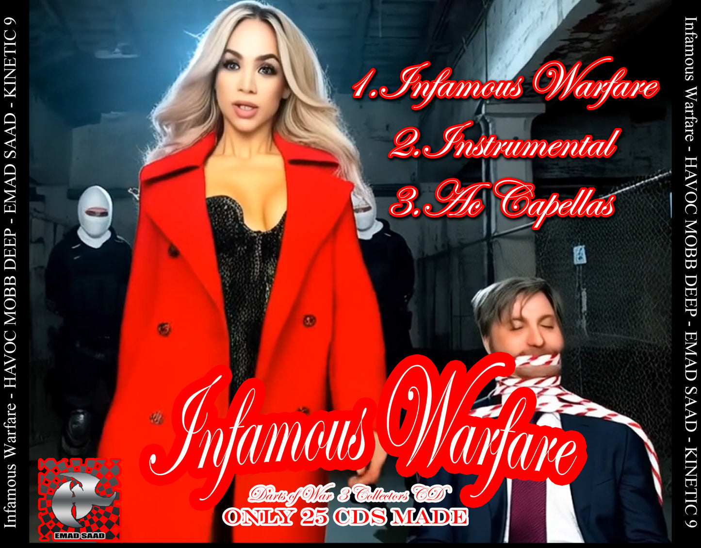 Infamous Warfare Collectors CD  only 25made