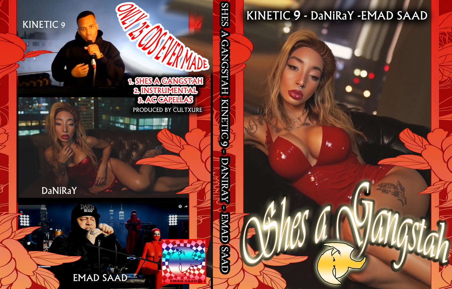 Shes A Gangstah CD -Rare only 25 made ever