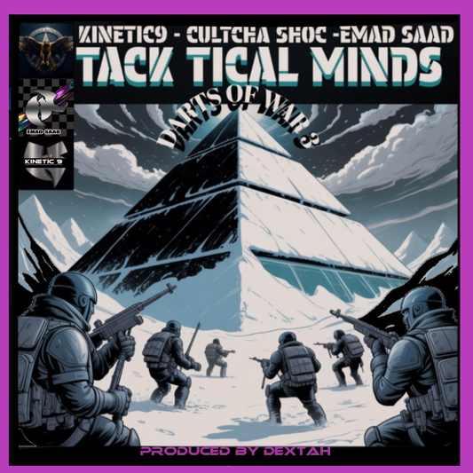 Tack Tical Minds CD ( only 24 made rare )