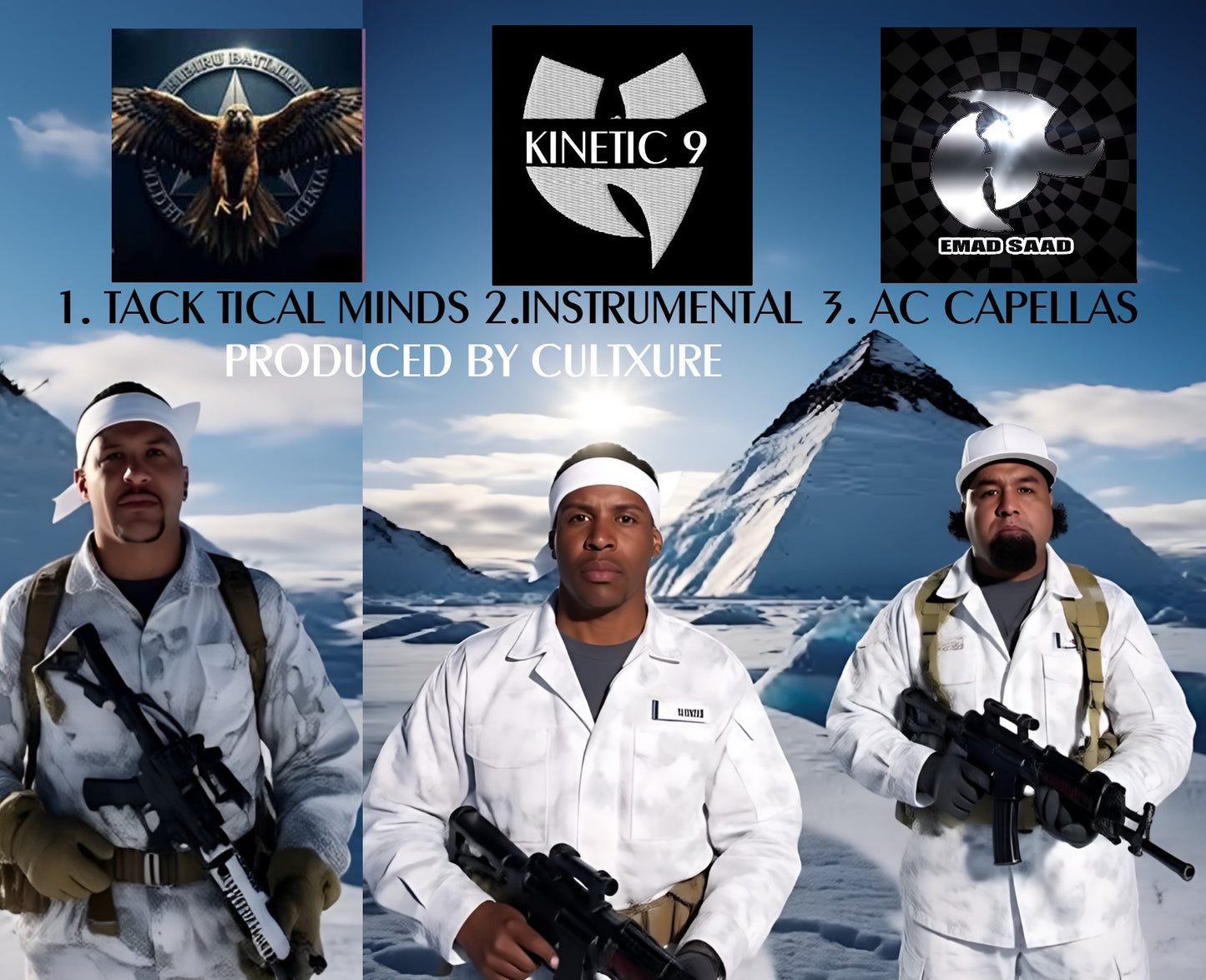 Tack Tical Minds CD ( only 24 made rare )