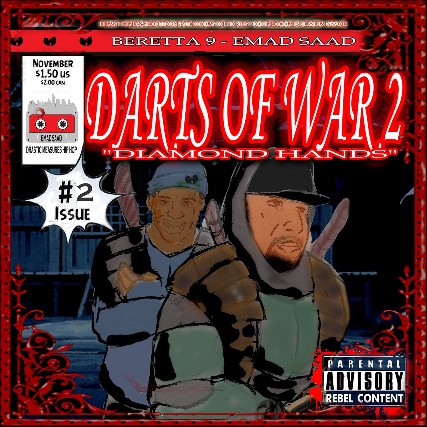 DARTS OF WAR PART 2 VINYL RECORD