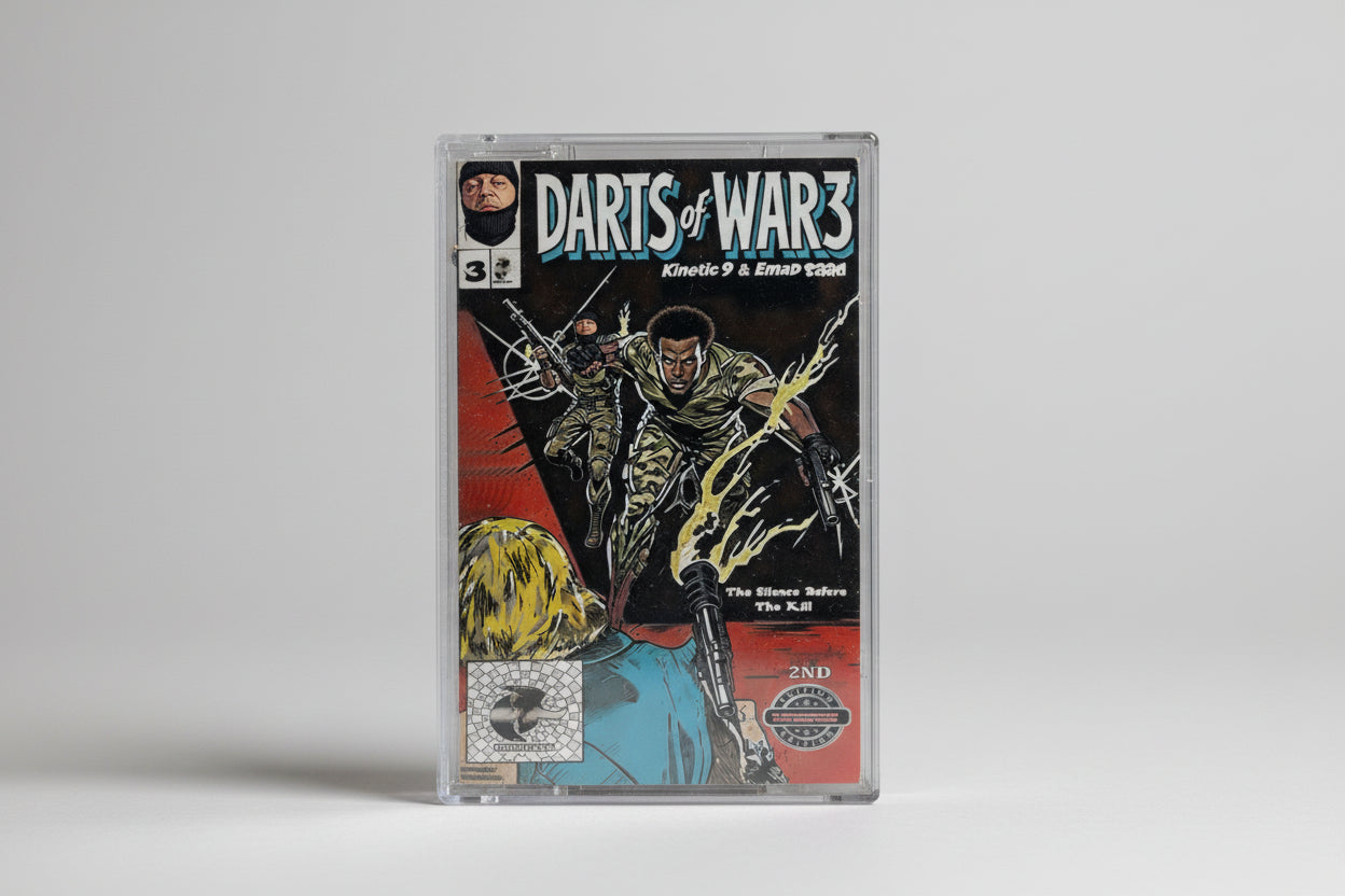 2nd Edition Darts of War 3 Cassette Tape (500 copies Made)