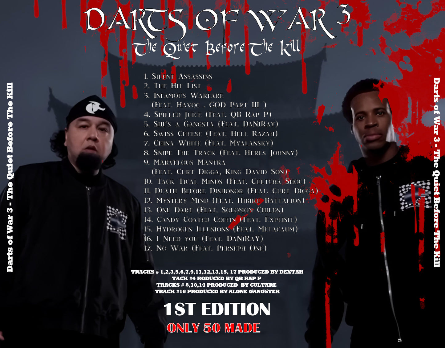 1ST EDITION -  Darts of War 3 Full Album CD Lp
