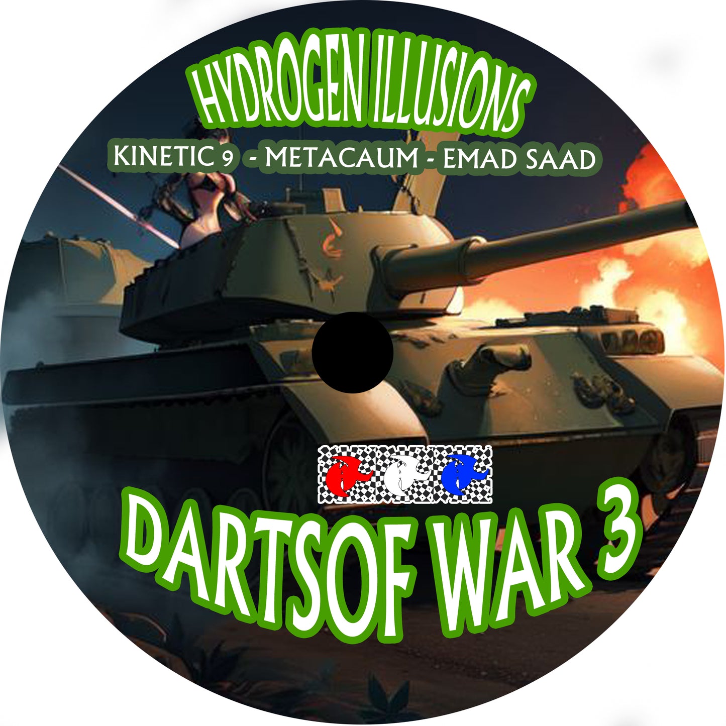 Hydrogen Illusions Audio CD in Dvd Case