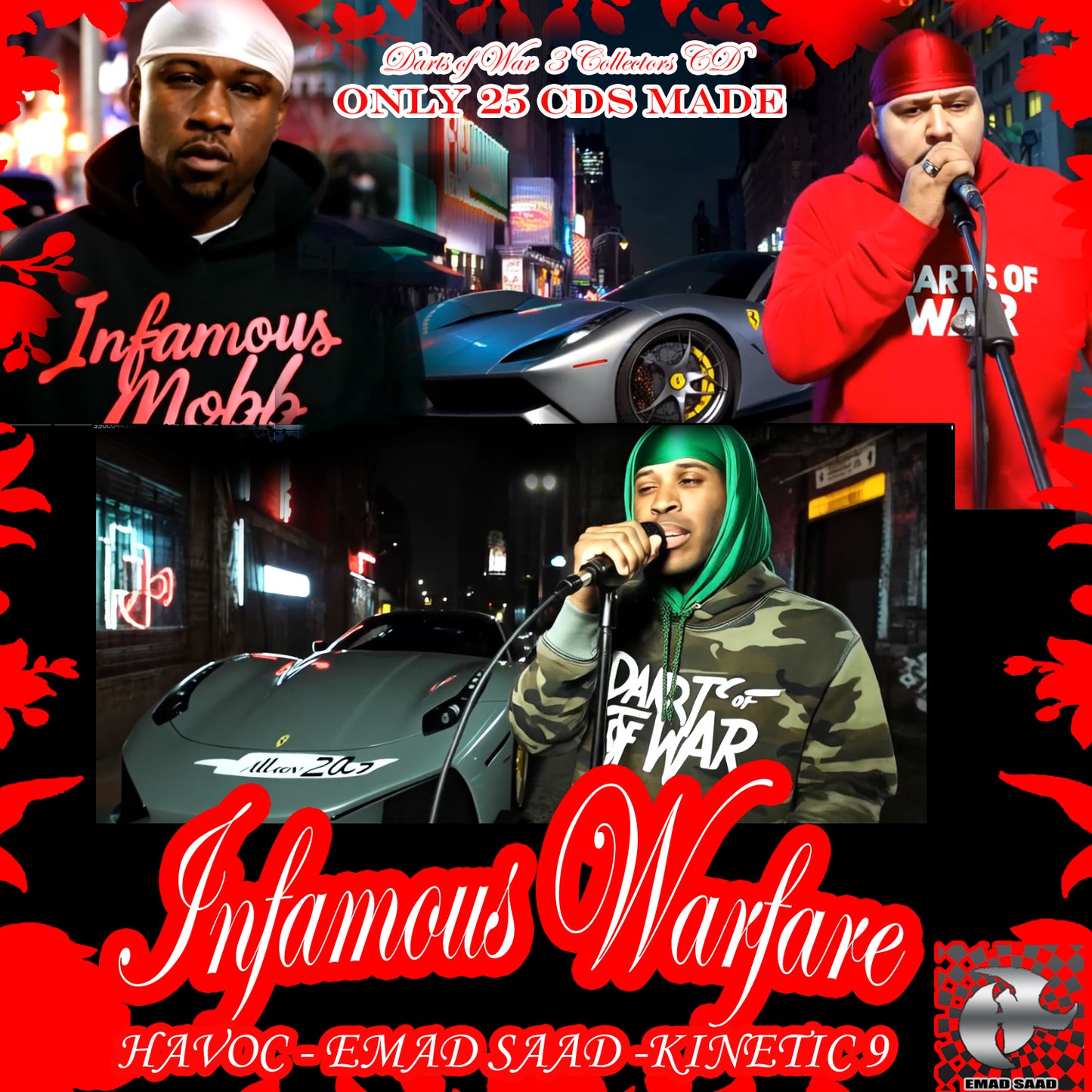Infamous Warfare Collectors CD  only 25made