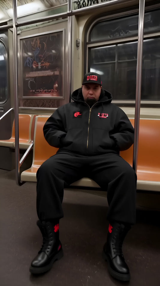 Darts of War CornerStone® Men's Duck Cloth Hooded Work Jacket (Embroidery)