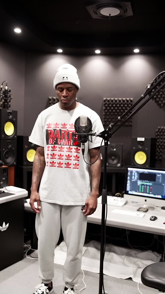 Adidas Darts of War Tee Shirt , Casual Style, Streetwear