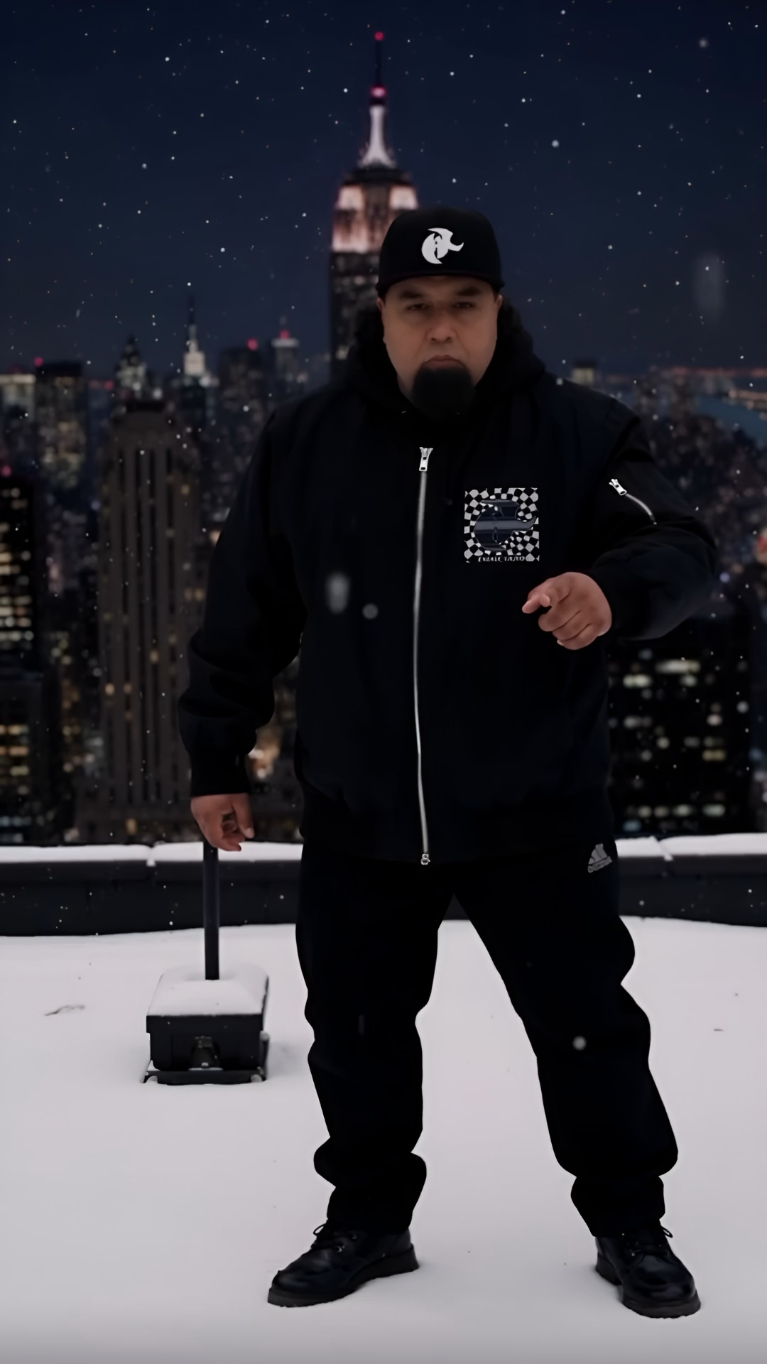 Emad Saad  Bomber Jacket with HK Embroidery - Stylish and Sustainable Outerwear